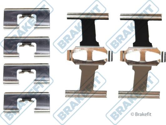 APEC BKT1093 - Set accesorii, placute frana allinparts.ro