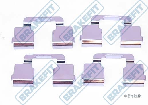 APEC BKT1092 - Set accesorii, placute frana allinparts.ro