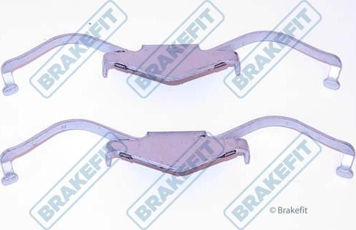 APEC BKT1049 - Set accesorii, placute frana allinparts.ro