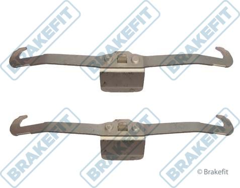 APEC BKT1048 - Set accesorii, placute frana allinparts.ro