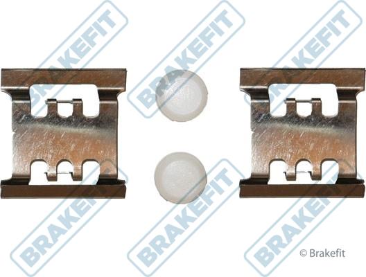 APEC BKT1042 - Set accesorii, placute frana allinparts.ro