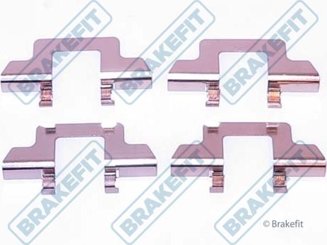 APEC BKT1047 - Set accesorii, placute frana - allinparts.ro