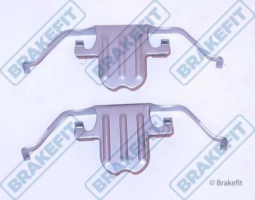 APEC BKT1056 - Set accesorii, placute frana allinparts.ro