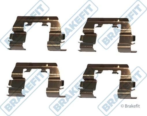 APEC BKT1068 - Set accesorii, placute frana allinparts.ro