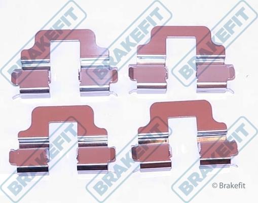 APEC BKT1062 - Set accesorii, placute frana allinparts.ro