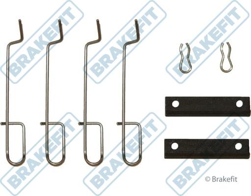 APEC BKT1003 - Set accesorii, placute frana allinparts.ro