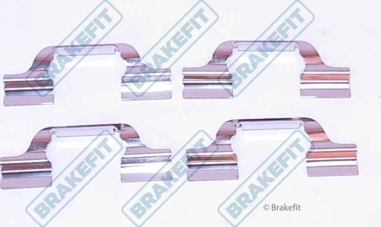 APEC BKT1007 - Set accesorii, placute frana - allinparts.ro