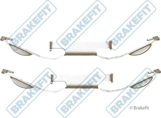APEC BKT1016 - Set accesorii, placute frana allinparts.ro