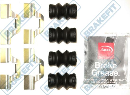 APEC BKT1011 - Set accesorii, placute frana allinparts.ro