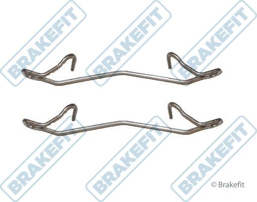 APEC BKT1013 - Set accesorii, placute frana allinparts.ro