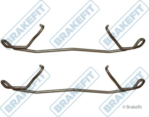 APEC BKT1017 - Set accesorii, placute frana allinparts.ro