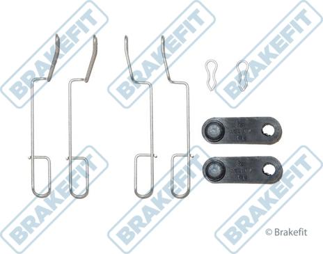 APEC BKT1032 - Set accesorii, placute frana allinparts.ro