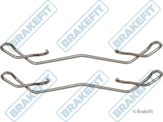 APEC BKT1025 - Set accesorii, placute frana - allinparts.ro