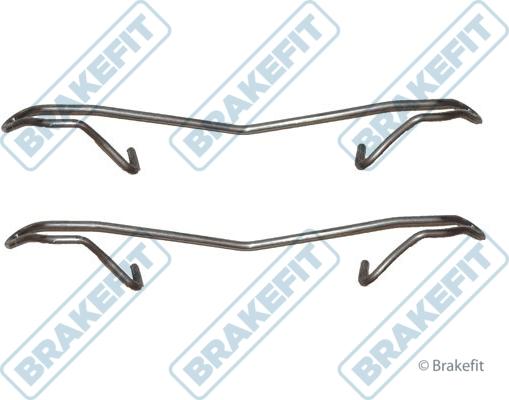 APEC BKT1023 - Set accesorii, placute frana allinparts.ro