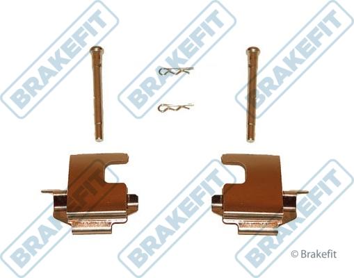 APEC BKT1022 - Set accesorii, placute frana allinparts.ro