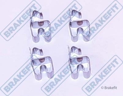 APEC BKT1027 - Set accesorii, placute frana allinparts.ro