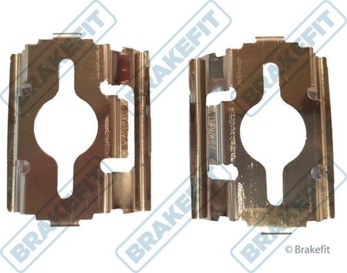 APEC BKT1071 - Set accesorii, placute frana allinparts.ro