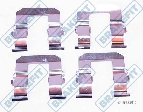 APEC BKT1142 - Set accesorii, placute frana allinparts.ro