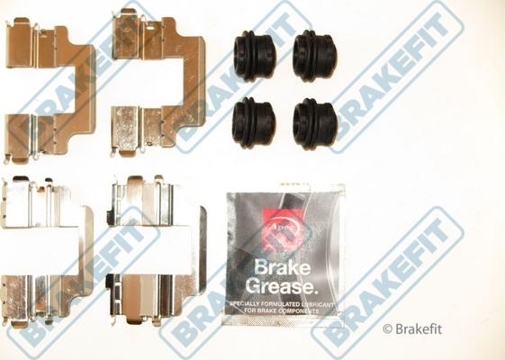 APEC BKT1158 - Set accesorii, placute frana - allinparts.ro