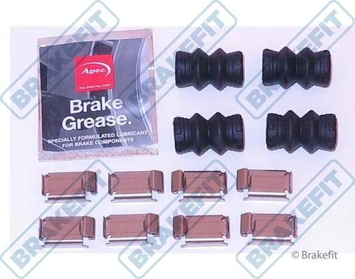APEC BKT1153 - Set accesorii, placute frana allinparts.ro