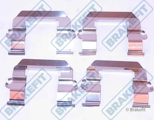 APEC BKT1152 - Set accesorii, placute frana allinparts.ro
