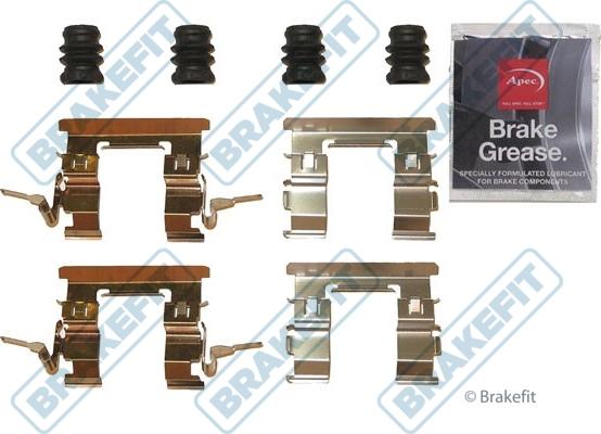 APEC BKT1167 - Set accesorii, placute frana allinparts.ro