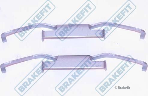 APEC BKT1104 - Set accesorii, placute frana allinparts.ro