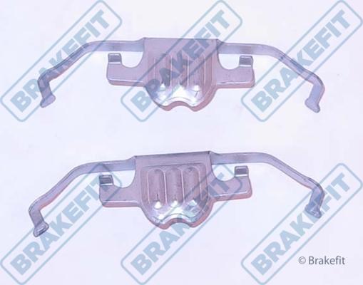 APEC BKT1100 - Set accesorii, placute frana - allinparts.ro
