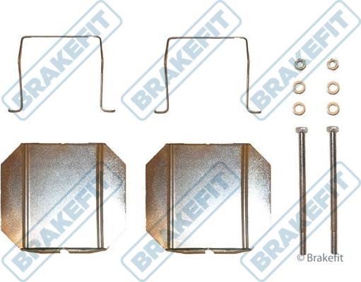 APEC BKT1110 - Set accesorii, placute frana allinparts.ro