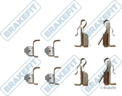APEC BKT1113 - Set accesorii, placute frana - allinparts.ro