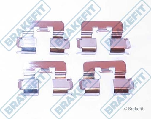 APEC BKT1185 - Set accesorii, placute frana - allinparts.ro