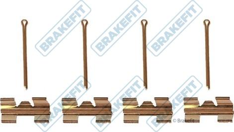 APEC BKT1182 - Set accesorii, placute frana allinparts.ro