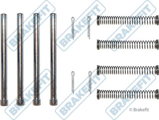 APEC BKT1174 - Set accesorii, placute frana allinparts.ro