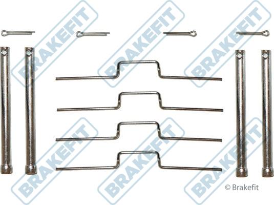 APEC BKT1175 - Set accesorii, placute frana allinparts.ro