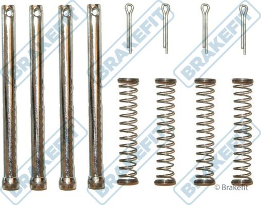 APEC BKT1177 - Set accesorii, placute frana allinparts.ro