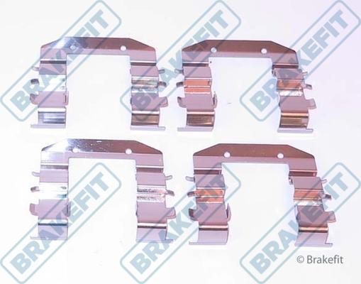 APEC BKT1392 - Set accesorii, placute frana allinparts.ro
