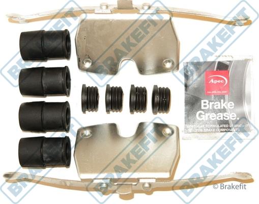 APEC BKT1341 - Set accesorii, placute frana - allinparts.ro