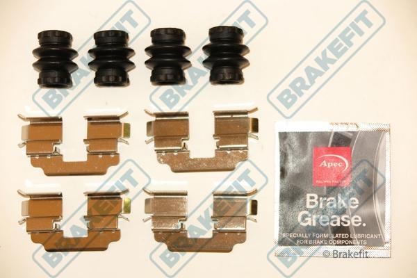 APEC BKT1350 - Set accesorii, placute frana - allinparts.ro