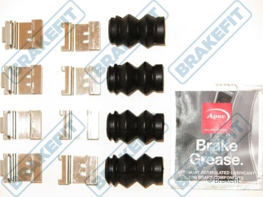 APEC BKT1364 - Set accesorii, placute frana allinparts.ro