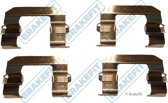 APEC BKT1300 - Set accesorii, placute frana - allinparts.ro