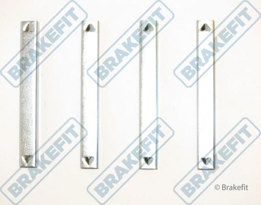 APEC BKT1318 - Set accesorii, placute frana - allinparts.ro