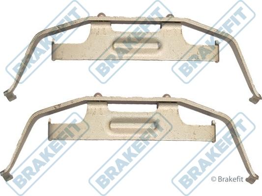 APEC BKT1386 - Set accesorii, placute frana - allinparts.ro