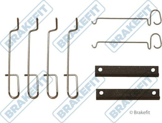 APEC BKT1382 - Set accesorii, placute frana allinparts.ro