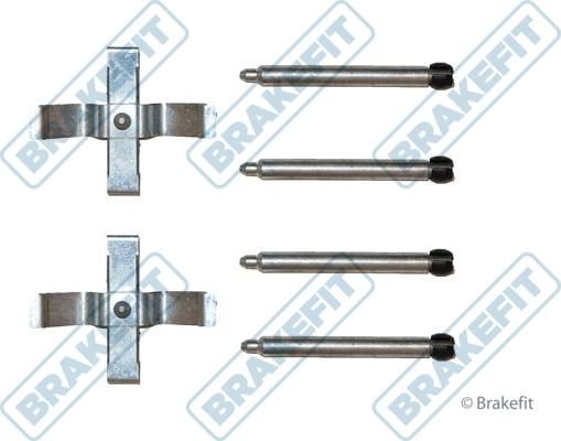 APEC BKT1379 - Set accesorii, placute frana allinparts.ro