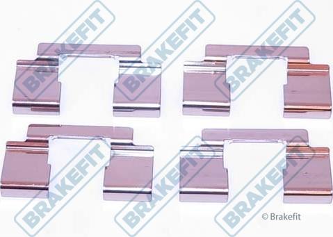 APEC BKT1299 - Set accesorii, placute frana allinparts.ro
