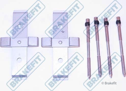 APEC BKT1291 - Set accesorii, placute frana allinparts.ro