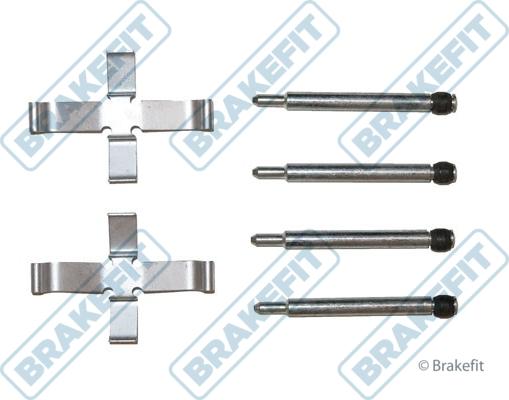 APEC BKT1242 - Set accesorii, placute frana allinparts.ro