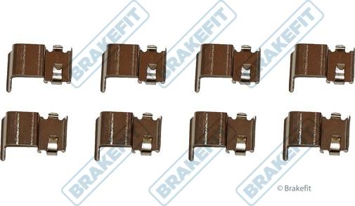 APEC BKT1262 - Set accesorii, placute frana - allinparts.ro