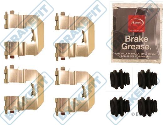 APEC BKT1205 - Set accesorii, placute frana - allinparts.ro