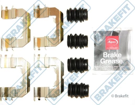 APEC BKT1214 - Set accesorii, placute frana allinparts.ro